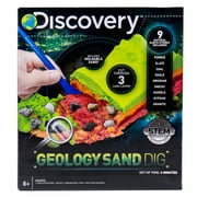 Discovery Geology Sand Dig, Precious Gemstones, Remoldable Sand, STEAM