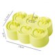 thumbnail image 5 of 1 molde para paletas, molde esquimal de silicona, mini molde para paletas, molde para paletas, molde reutilizable para paletas de sorbete, molde Magnum para yogur de sorbete (verde) Rojo Verde, 5 of 5