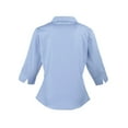 thumbnail image 2 of Premier Womens Poplin 3/4 Sleeve Shirt, 2 of 4