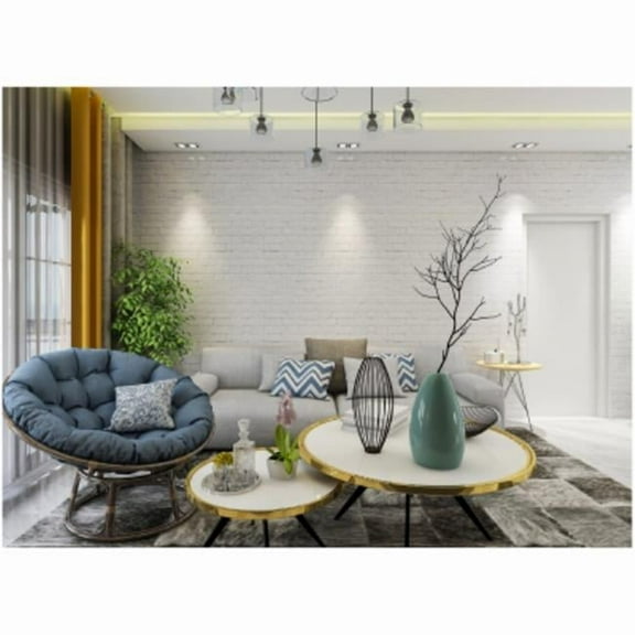 Manubric 109733 2.5 in. White Olso Brick, Pack of 60