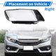thumbnail image 3 of Cubierta de Lente de Faro Unique Bargains Cubierta de Lente Claro para Audi Q5 2013-2017 Negro, Claro PC 1 Pc Frontal Derecho, 3 of 6