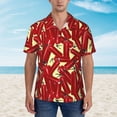 thumbnail image 4 of Bixox Men's Hawaiian Shirts Men's Fire Extinguisher Print Short-Sleeve Shirt-X-Large, 4 of 8