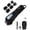 Black, variant on Hair Clippers For Men Cordless&corded Barber & Professional Trimmer Rechargeable Kit Household (silvery)