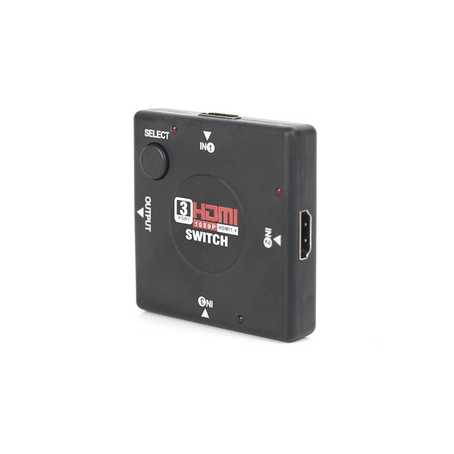 Mini Square Box Hdmi Switcher Three-in-one-out Ps3/4 Hd Manual Converter Admite 1080p 3d, Etc. kaili Sencillez