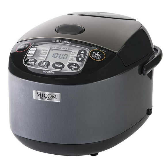 Zojirushi 10Cups Made in Japan Umami® Micom Rice Cooker & Warmer NL-GAC18BM