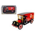 thumbnail image 2 of Signature Models 32322tx 1920 Livraison Blanche Van Texas Rouge Modèle de Voiture Moulé sous Pression 1/32 par Signature Models, 2 of 2
