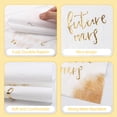 thumbnail image 3 of MyMealivos 20Pcs Gold Foil Future Mrs Cocktail Disposable Napkins for Bachelorette Party Dessert Beverage Table Party Supplies, 3 of 6