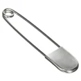 thumbnail image 1 of Tool Gadget Imperdibles de seguridad grandes, Imperdibles de 5 pulgadas, 10 PCS Imperdibles de seguridad de acero inoxidable Grandes, Imperdibles de seguridad XL enormes y fuertes plateados, 1 of 5