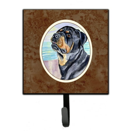 

Carolines Treasures 7107SH4 Rottweiler Leash or Key Holder 7Hx4.25W multicolor