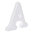 thumbnail image 1 of Unique Bargains Foam Letters a Letter EPS White Polystyrene Letter Foam 100mm/4 Inch for Crafts, Wedding, Party Decoration, 1 of 1