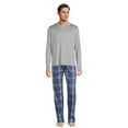 thumbnail image 2 of Hanes Men's Woven Sleep Pants, Size S-2XL, 2 of 5