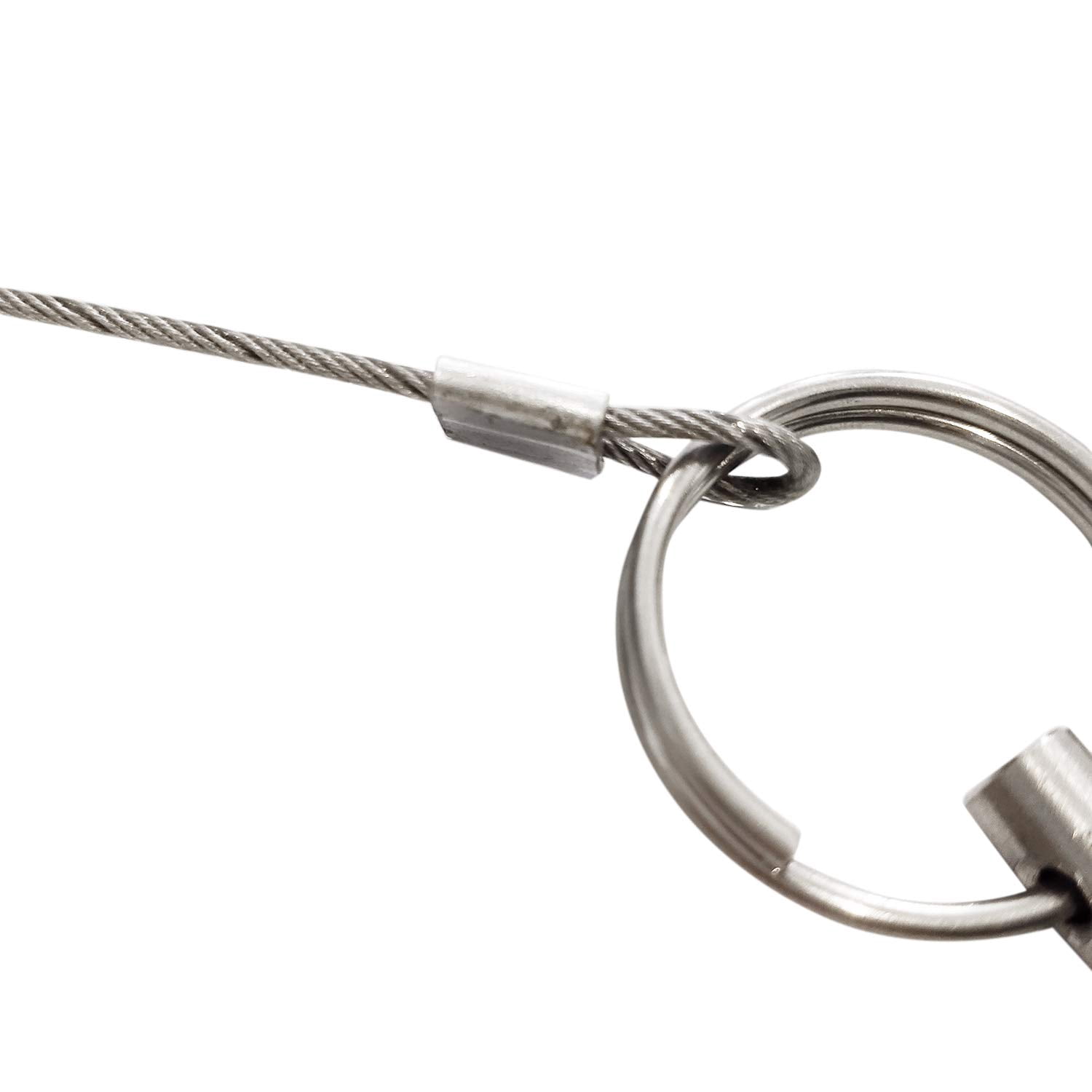 ABPETE 4PIECES of Quick Release Pin 1/4" Diameter, Usable Length 1-1/2"(38mm), Total Length 2"(51mm) Full 316 Stainless Steel, Bimini Top Pin, Marine Hardware