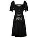 thumbnail image 4 of No puedo respirar camisa Vestido de manga corta vestidos de cóctel vestidos de mujer para mujer 2025 vestidos de mujer para ocasis especiales, 4 of 6