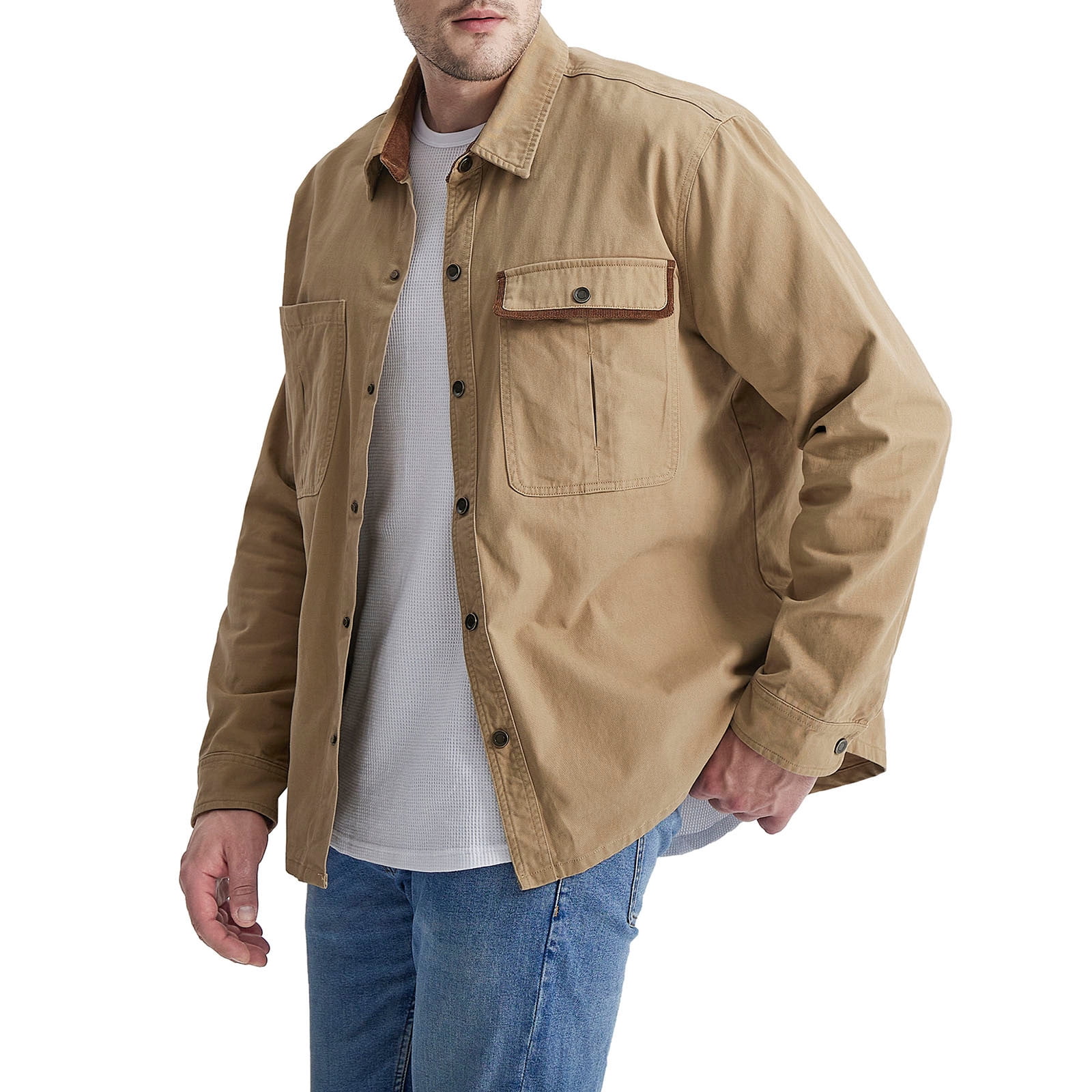 Microfleece Bonded Sherpa Shirt - Red | Levi's® US