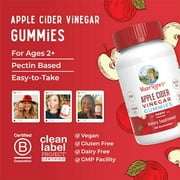 MaryRuth's Apple Cider Vinegar Gummies, Vegan, Non-GMO, Gluten Free, 60 Count