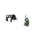 thumbnail image 5 of Estatua de toro,Estatua de toro,figura decorativa para escritorio,Figura de escritorio,Estatua de pavo real en estante,escritorio,decoración del hogar,Figuras decorativas creativas para la, 5 of 8