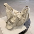 thumbnail image 4 of Mujeres Dumpling Bun Lady Wallet Bolsa Gran capacidad Beach Underm Tote Bolsa Bolsa Mochila de trabajo Bolso de hombro Hugo Monedero de hombro, 4 of 7