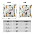 thumbnail image 2 of Yiaed Colorful Poodle Dog Print Pillow Covers Super Soft Decorative Square Throw Pillow Covers Case Cushion Covers for Sofa Couch Bedroom Car Decor（No pillow core）-12"x12", 2 of 7