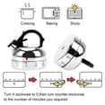 thumbnail image 2 of Kettle Shaped Timer Mechanical Kettle Timer 60 Minute Countdown Alarm, 2 of 4