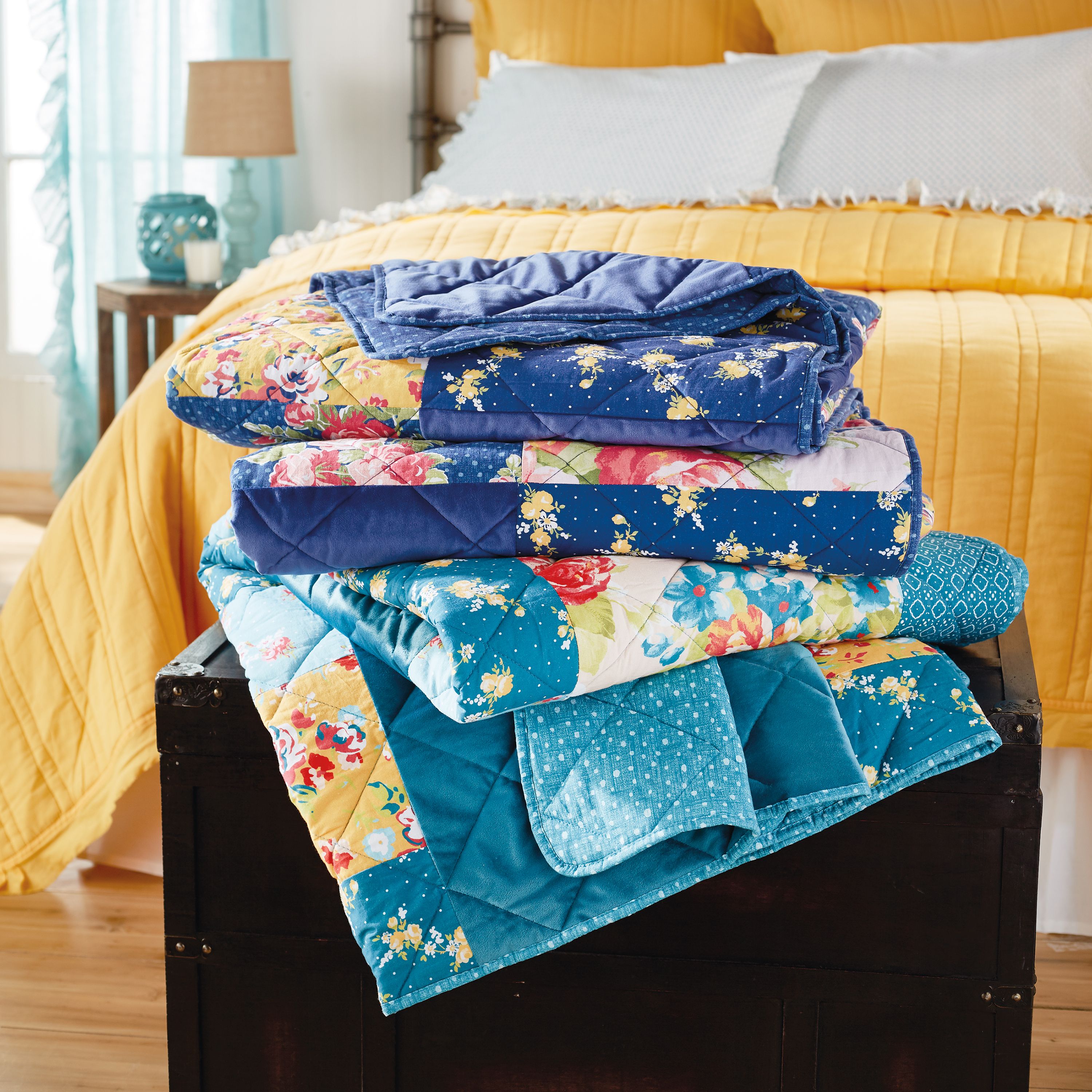 king size floral quilt sets