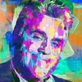 thumbnail image 4 of Stephen Chambers 15x15 Gold Ornate Wood Framed With Double Matting Wall Art Titled - Jay Leno, 4 of 6