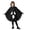 Black-c, variant on LIIPEE Kids Halloween Costumes Boys Girls Unisex Hooded Ghostface Graphic Capes Dress Up Clothes,4-6 Years
