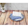 thumbnail image 3 of Simpli-Magic The Clean Store 79289 Microfiber Kitchen Towels, Topaz/White, 15""x25"", 12 Pack, 3 of 6