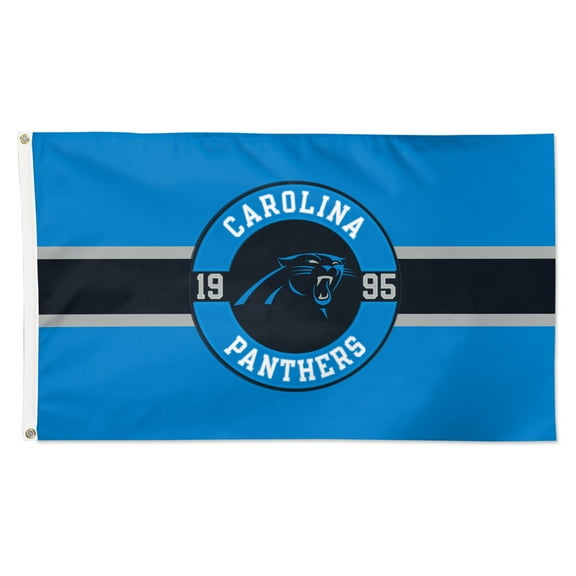 WinCraft Carolina Panthers 3' x 5' Applique Flag