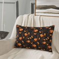 thumbnail image 5 of Naloa Halloween With Pumpkins Pillowcase, Throw Pillowcase, Wrinkle-Free, Stain-Resistant with Hidden Zipper for Bedroom Sofa-20"x30", 5 of 6