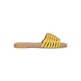 thumbnail image 2 of Women Strappy Weave Open Toe Flat Slide Sandal 18682, 2 of 6