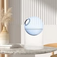thumbnail image 6 of Clear Glass Vase Decorative Flower Pot Minimalism Propagation Planter Blue Tall, 6 of 10