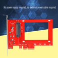 thumbnail image 1 of ASHATA Tarjeta adaptadora PCIE NVME disco duro NVMe U2 SSD de 25 pulgadas SF8639 a tarjeta elevadora PCIe 30X4 para P3700 adaptador PCIE NVME para que el servidor instale SSD ANGGREK Otros, 1 of 8