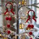 thumbnail image 4 of Christmas Decoration Pendants Christmas Flocking Window Christmas Tree Decorations, 4 of 6
