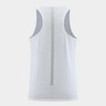 thumbnail image 4 of Sakmal Mens Big and Tall Tank Tops White White Crew Neck Camisole Muscle Solid Stringer Sports Men Sleeveless T Shirts, 4 of 4