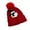 Red, variant on Children Winter Knit Hairball Hat Warm Cap for Boys Girls Toddler Baby Green 2-10 Years