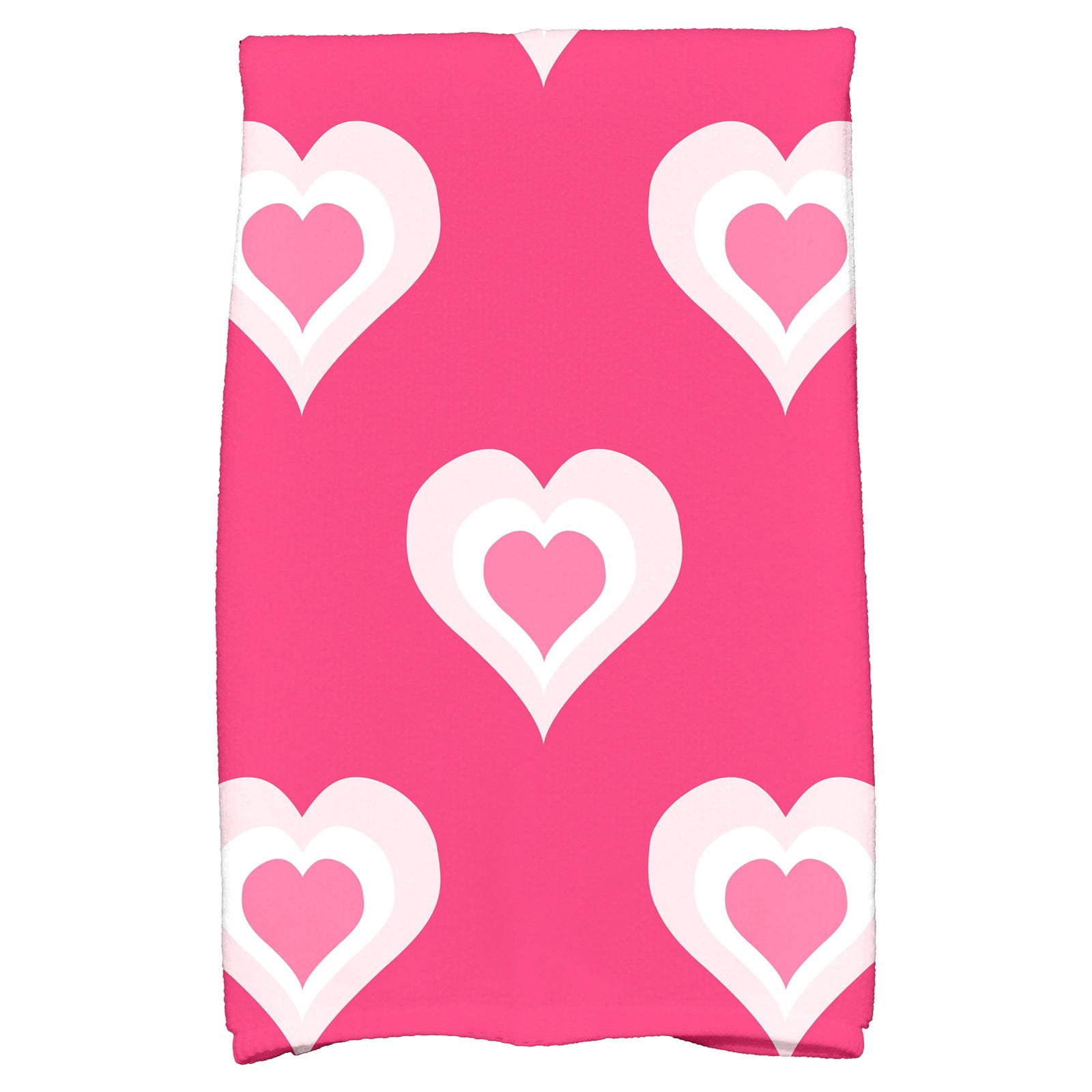 Simply Daisy 18" x 30" Valentine Print Hand Towel