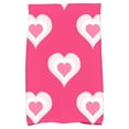 thumbnail image 2 of Simply Daisy 18" x 30" Valentine Print Hand Towel, 2 of 2