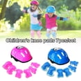 thumbnail image 2 of Protective Gear Set for Kids Helmet Pad Set Knee Pads and Elbow Pads Wrist Guards Adjustable Safety, 2 of 6