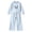 A-Blue, variant on NIEWTR Kids Winter Clothes Children Long Sleeve Long Pants 2-Piece Pajamas Toddler Loungewear Set Soft Breathable Lightweight Outfits Sets for 2T-6T(A-Blue,2-3 Years)