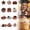A, variant on Homelyt Graduation Cupcake Toppers 2026 12 Pack Gold Glitter Congrats Grad Cap Picks for Graduation Decorations Set