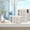Blanc Maison Essentiels, variante sur Nsxcdh Ensemble de Serviettes 6 Pcs Coton Blanc Bleu Café 27.17x12.6 Po Doux Absorbant pour Main Gym Spa Maison Soins Capillaires