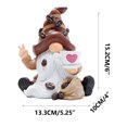 thumbnail image 3 of IBaodan Resin Crafts Light Luxurious Style Coffee Table Dwarf Decoration Home Decoration Desktop Decoration Housewarming Gift, 3 of 8