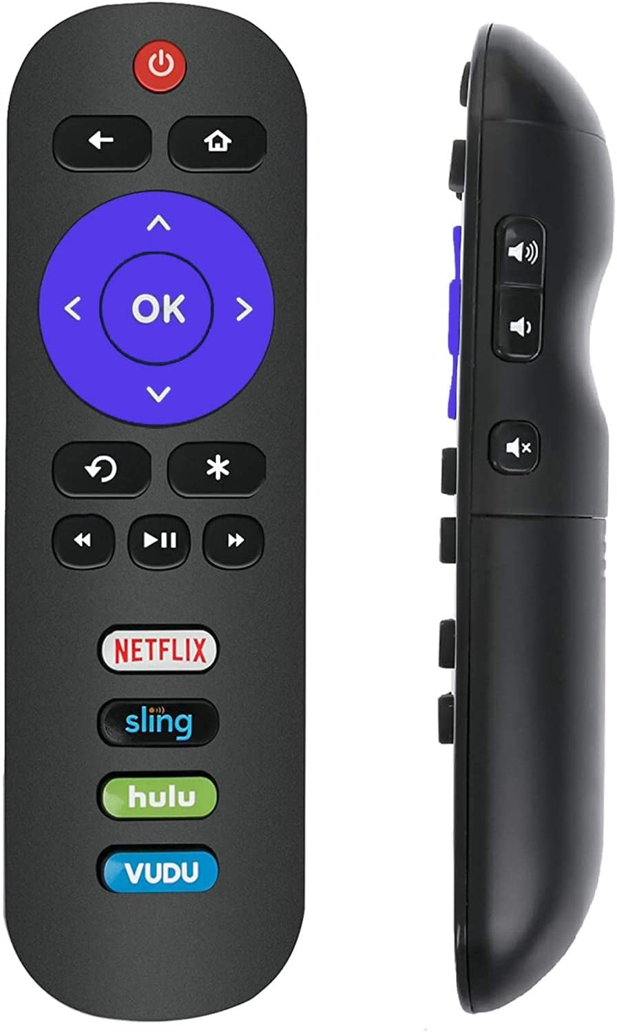 Universal Remote Compatible with All Sanyo ROKU TV Remote Control
