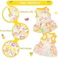 thumbnail image 4 of Dog Dress for Small Dog Girl, Summer Pet Puppy Tutu Princess Fruit Dattern Dress Female Dog Clothes, 4 of 6