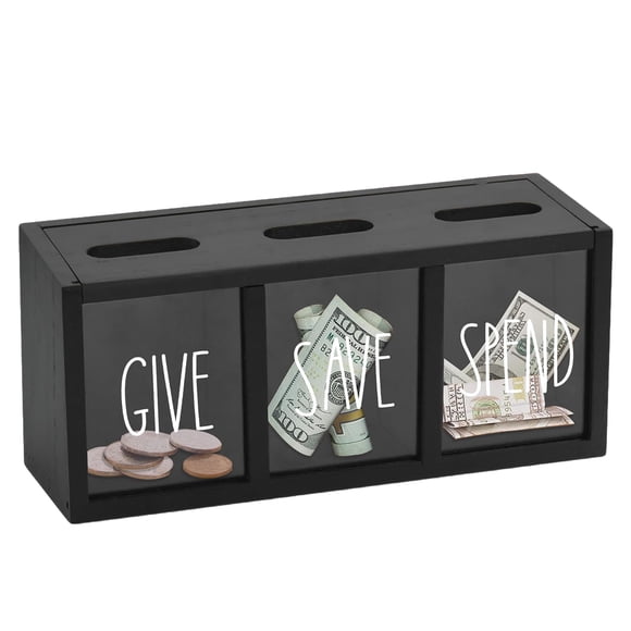 jesticaly Smart Financial Skills Development Wooden Childrens Savings Box Cultivate Smart Financial Skills type+2