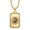 Gold Style 2, variant on Women's Men's Stainless Steel Square Sport Necklace Hip Hop Soccer Basketball Rugdy Pendant Necklace Jewelry for Him Gold Style 4