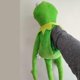 thumbnail image 5 of Preciosa muñeca de Anime, rana Kermits, juguete infantil de felpa duradero, Material de calidad alimentaria, 5 of 5