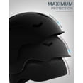 thumbnail image 2 of Set de casco de esquí OutdoorMaster con gafas para adultos, 2 of 7