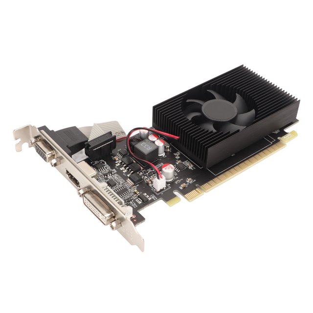 Tarjeta de video para juegos, tarjeta gráfica GTX 730 2GB DDR3 GBDD Tarjeta gráfica GPU Eficiencia maximizada