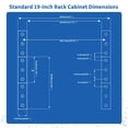 thumbnail image 4 of ThePoEstore 10 Outlets 1U Horizontal PDU Network Rackmount Power Strip with Surge Protector, (SPD-10KA) 100-240V,15A 3600 Joules, w/10 LED Switches a, 4 of 7